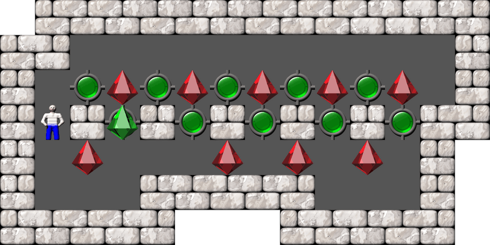 Sokoban Mass Remodel level 1468